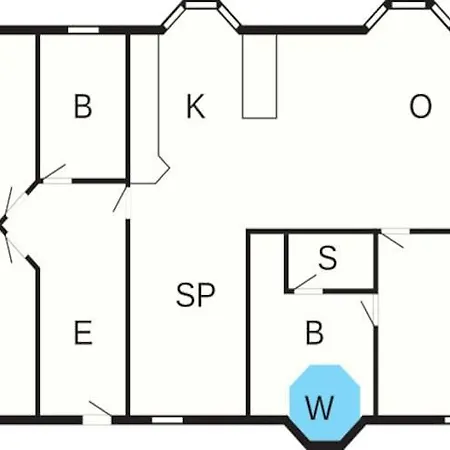 펜션 6 Person In Laeso-by Traum
